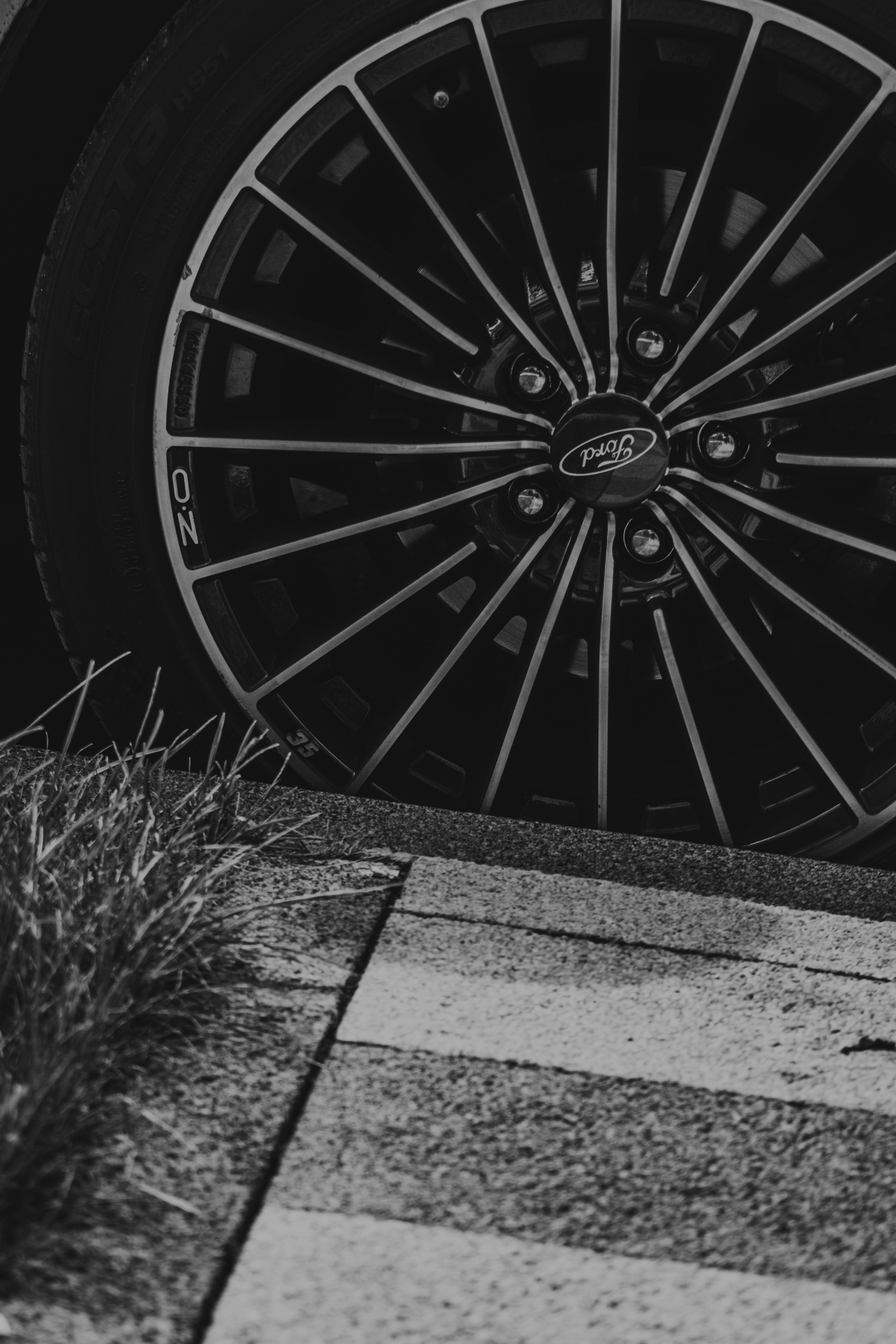 black and silver wheel on gray concrete floor